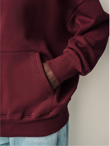 Sweat épaissi femmes décontracté solide à manches longues coupe ample hauts pull femme automne hiver sweats à capuche pour femmes - Product Image 3