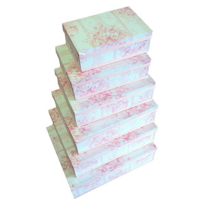 กล่องเก็บเสื้อผ้าผ้าฝ้ายลายกุหลาบสีชมพู Chicco - Product Image 2
