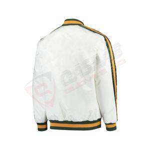 Veste universitaire de baseball élégante et respirante à manches longues personnalisée OEM Veste universitaire à sublimation pour le collège Vente en gros - Product Image 3