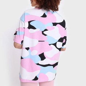 Venta al por mayor de diseño personalizado sudaderas con capucha de gran tamaño para las mujeres Nueva llegada Gran oferta Mujeres Camisetas de gran tamaño - Product Image 3