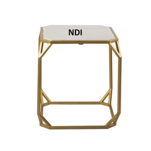 Handmade Decorative Eco Friendly Customized Size and Shape Metal Center <b>Table</b> Luxurious Style Metal Tea Coffee <b>Table</b> - Product Image 2