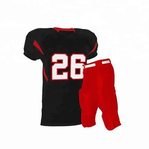 Uniforme de fútbol americano de poliéster, venta al por mayor, uniforme de fútbol americano, conjuntos de ropa deportiva transpirable de secado rápido - Product Image 1