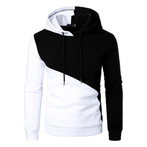 Sudaderas con capucha para hombre Venta al por mayor Transpirable Duo Tone Style Logotipo personalizado Unisex Fleece Sudadera con capucha de gran tamaño - Product Image 3