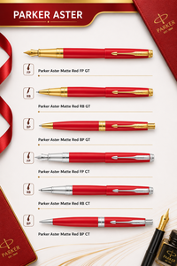 Matte Blue Custom Logo Parker Aster Ball <b>Pen</b> <b>Gold</b> Clip Metal Durable Long Lasting Promotional Office Writing Gift Laser - Product Image 5