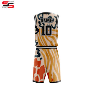 Maillots de basket-ball directement en gros d'usine uniformes de basket-ball de sublimation personnalisés - Product Image 2