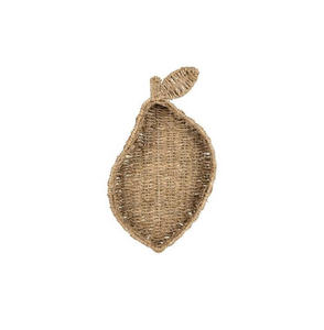 Panier en forme de carotte en jonc de mer fait à la main pour fruits légumes collations décor de cuisine assiette de service de table - Product Image 5