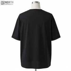 2025 New Design Two-tone Fabric T-shirt Mens Quick Drytshirt Knit Custom Sports T-shirts High Quality men <b>tshirt's</b> <b>tshirts</b> for - Product Image 2