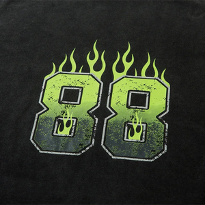 T-shirt uni pour homme en coton 100% de qualité supérieure, à manches longues, double couche, poids lourd, 200g, col rond, coupe classique, vente en gros - Product Image 5