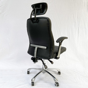 Contemporary Ergonomic Reclining Office Chair with Adjustable Headrest-Swivel Chair for Home and Office - Product Image 6