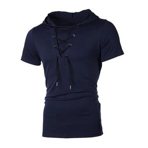 เสื้อยืดกีฬาเสื้อเจอร์ซีย์ออกกำลังกายสำหรับผู้ชายเสื้อยืดสำหรับเทรนเนอร์ใส่วิ่งระบายอากาศได้ดีสำหรับวัยรุ่น - Product Image 5