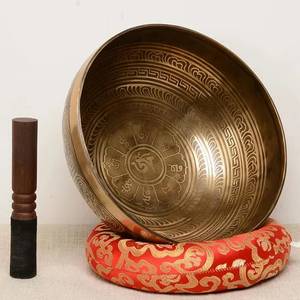 Latest Resonance Healing & Meditation Yoga Bowl With Mallet Hot Sale Tibetan Singing Bowl for Yoga Meditation Sound provide HHO - Product Image 1