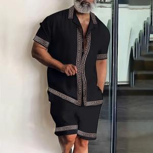 ชุดเสื้อฮู้ดดี้และกางเกงวอร์มผู้ชายเทรนด์ใหม่ปี 2025 ผ้าฝ้ายฟลีซ 100% สไตล์ลำลองทางการสำหรับฤดูหนาว ระบายอากาศได้ดี เหมาะสำหรับใส่ทำงาน - Product Image 4