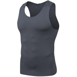 Respirant tricoté décontracté musculation Fitness sport Singlet hommes coton débardeur Muscle chemise personnalisable toutes saisons - Product Image 2