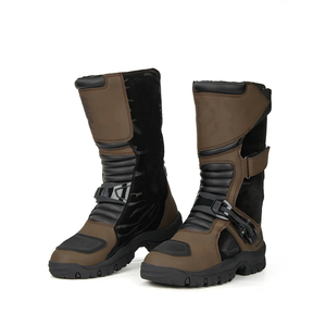 Bottes d'équitation de moto tout-terrain chaussures respirantes de protection de moto en plein air chaussures de course d'aventure - Product Image 5
