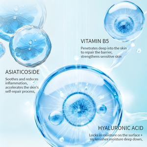 Suero de ácido hialurónico personalizado, vitamina B5, antienvejecimiento, hidratante, reparador de líneas finas, arrugas, seguro para pieles sensibles, cara dirigida - Product Image 5