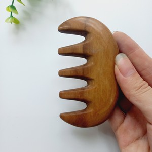 Peine Natural respetuoso con el medio ambiente, conjunto de madera para el pelo, Barba, logotipo personalizado directo de fábrica, barato, venta al por mayor - Product Image 3