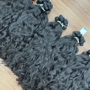 Vente en gros d'extensions de cheveux humains trame de machine à vague naturelle offres groupées de cheveux vietnamiens bruts - Product Image 1