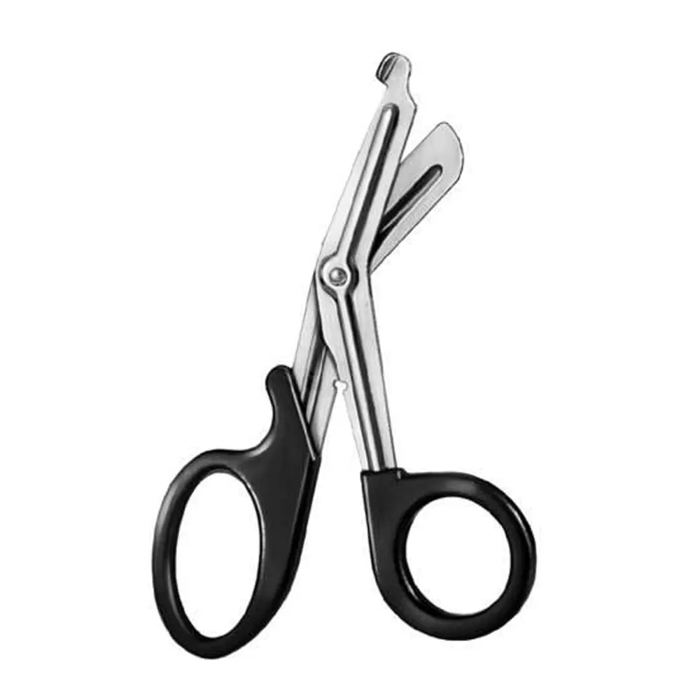 Bandage Scissors Black Plastic Ring With Automatable Plaster Dental Instrument Teeth Stainless Steel Surgical Instrument Plaster