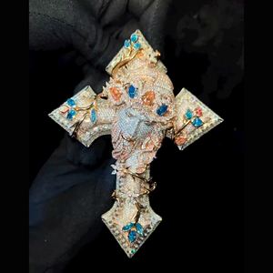 Colgante de Moissanita, Plata de Ley 925 Chapada en Oro, Alta Calidad, Estilo Hip Hop, Joyería Fina, Colgantes y Dijes para Hombre - Product Image 2