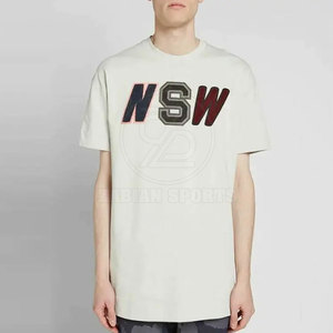 เสื้อยืดแห้งเร็วของผู้ชายสำหรับมืออาชีพเสื้อยืดผ้าคอตตอนปักลาย100% ออกแบบโลโก้ได้ตามต้องการ - Product Image 3