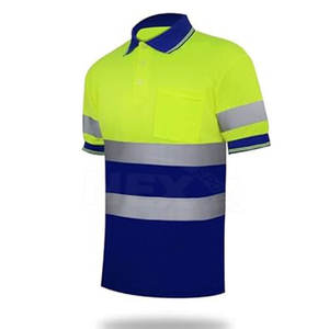 Polos de hombre de talla grande más vendidos, polos de manga corta, transpirables, reflectantes, con patrón de seguridad, a precios muy baratos - Product Image 3