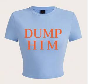 Custom High Quality OEM Service Ladies Crop <b>Top</b> Multi Color Women's Crop <b>Top</b> T Shirt off shoulder from Bangladesh - Product Image 2