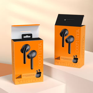 Custom Design <b>Foldable</b> Cardboard <b>Box</b> Gift Packaging for Wireless Earphones & Electronic Headphones - Product Image 5