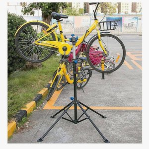 Support de réparation de vélo réglable et pliable, support d'atelier portable pour l'entretien des vélos, revêtement en poudre - Product Image 5