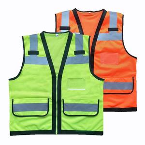 Gilet réfléchissant de sécurité haute visibilité Construction de sécurité Gilet réfléchissant Vêtements de travail avec logo - Product Image 1
