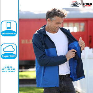 Premium Windbreaker <b>Jacket</b> <b>for</b> <b>Men</b> | Lightweight & Water-Resistant | Fashion-forward Style & Functionality - Product Image 4