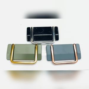 Poignée de valise moderne en alliage de zinc coloré, boucle pliante, quincaillerie, poignée de tirage, prix fournisseur, personnalisable, tiroir de placard - Product Image 2