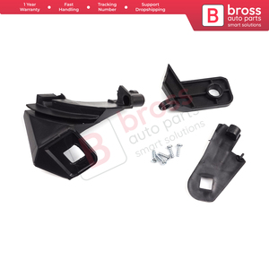 BHL501, soporte de reparación para Faro, juego de pestañas, lado izquierdo para Doblo MK2 263 2010-2014 Pre-Facelift 51810672 - Product Image 4