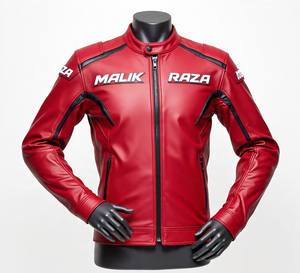 Blouson de motard de luxe pour homme, cuir de vache véritable, doublure amovible, coupe sur mesure disponible, exportateur certifié qualité UE - Product Image 6
