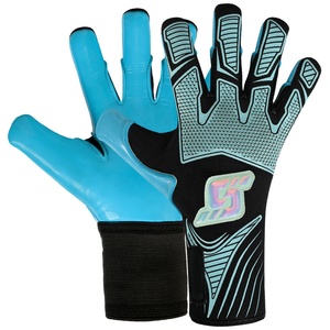 Professional Soccer Goalkeeper Gloves with Strong Grip, <b>Finger</b> Protection, and Adjustable Non-Slip Wrist <b>Strap</b> Comfortable - Product Image 1