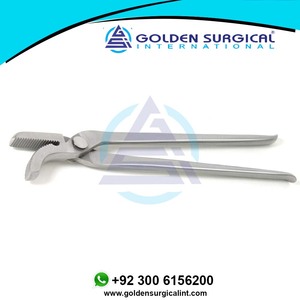 Farrier Hoof Clinchers de acero inoxidable, Tong, Piers 13 "Suministros veterinarios multiusos Clincher de uñas - Product Image 6