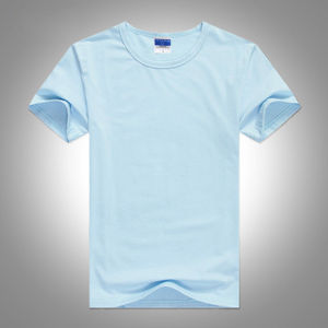 เสื้อยืดคอกลมแขนสั้นสำหรับผู้ชายผ้าคอตตอน100% OEM - Product Image 4