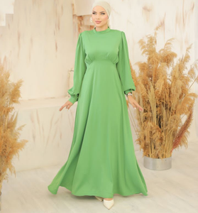 Modern Turkish Abaya Designs with Matching Hijab and Headscarf 2 Piece <b>Set</b> Best Wholesale Prices Custom Designs - Product Image 1