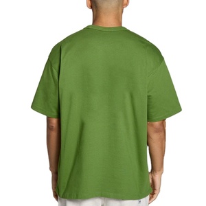 T-shirt Homme Grande Taille Uni Épaules Tombantes 220 g/m² Coupe Slim Sport Fitness à Bas Prix - Product Image 2