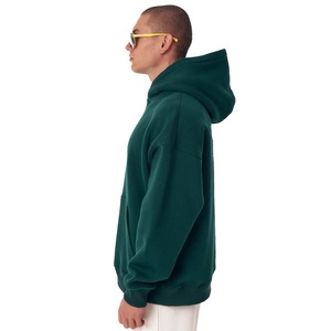 Sudadera con Capucha Extra Grande para Hombre, Personalizada con Estampado Sólido, de Otoño, 100% Algodón, Tejido de Felpa, 400g, Ecológica - Product Image 4