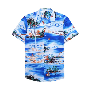 Camisa Casual de Verano para Hombre con Estampado de Flamencos 3D, Estilo Hawaiano, Divertida, de Manga Corta, Talla Grande, Nueva Colección en Oferta - Product Image 4