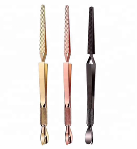 Stainless Steel Nail Scissors Professional Nail Art Manicure Scissors Tools X-Shaped Shaping <b>Clip</b> Multifunction - Product Image 3