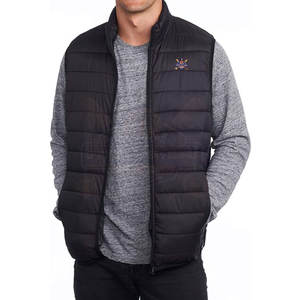 Chaleco acolchado informal de invierno para hombre de alta calidad con diseño único Color sólido Transpirable y bajo precio-Servicio OEM disponible - Product Image 1