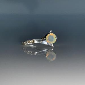 Pendentif en zircon éthiopien, alliage plaqué argent, fait à la main, bijoux vintage, certifié par un tiers, breloques de fête chrétienne - Product Image 4