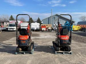 Miniexcavadora Kubota K008 3, excavadora compacta de alto rendimiento, excavadora hidráulica sobre orugas para uso en construcción y agricultura - Product Image 4