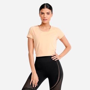 Camiseta Corta de Moda para Mujer, Camiseta de Verano de Manga Corta, Corte Personalizado, Estilo con Nudos, Camisetas Cortas para Mujer - Product Image 5