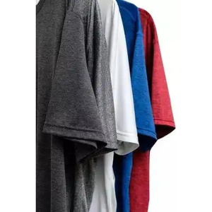 T-shirt en Polyester à séchage rapide pour homme, vêtement d'entraînement, d'athlétisme, de Gym et de Sport - Product Image 6