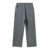 Pantalon de jogging en toile décontracté et ample pour homme, coupe droite, léger, écologique, en coton personnalisé, effet délavé, haute qualité
