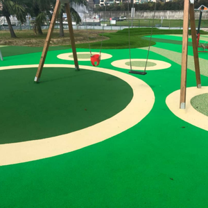 เม็ดยาง EPDM สีสดใสทนทานต่อแรงกระแทกพื้นสนามเด็กเล่นวิ่งคุณภาพสูง1-4มม. - Product Image 6