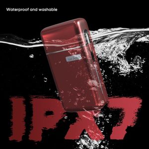 Mini rasoir électrique portable pour hommes, étanche IPX7, rasoir rotatif avec lames dentelées et à grille, lavable pour usage corporel - Product Image 6