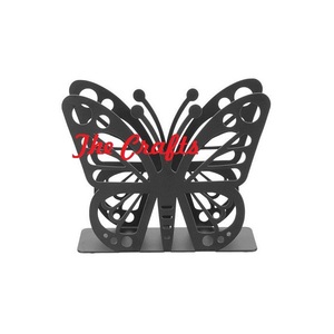 Ensemble de deux porte-serviettes de taille personnalisée en fer noir couleur porte-mouchoirs pour la maison hôtel vaisselle utilisation - Product Image 4